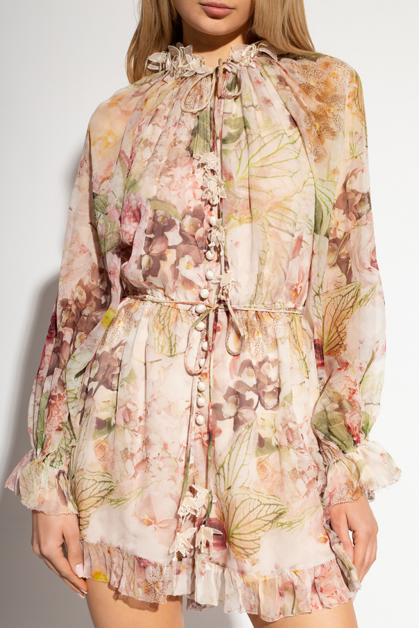 【ZIMMERMANN】アンダーワイヤー ホルターネック スイムウェア ZIMMERMANN アンダーワイヤー ホルターネック スイムウェア